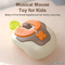 Toddler Toys Early Educational Simulation Mouse Electronic Baby Rattle Plastic Toy 6 to 12 Months with Light and Music Wholesale
