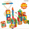 Wholesale Montessori Educational 185PCS Plastic Children's Building Block Balls Set for Children
