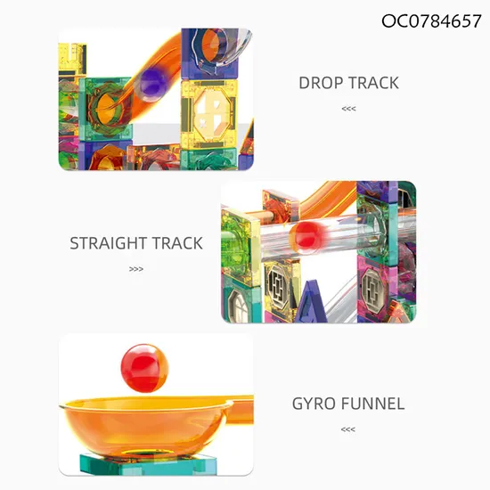 Wholesale Montessori Cheap Creative Magnetic Educational Building Blocks Construction Toy for Kids