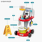 Other Role Play and Preschool Development Kid Small Cleaning Cart Trolley Tool Child Toy Sweep and Mop Robot Vacuum Pretend Play Tool Toy