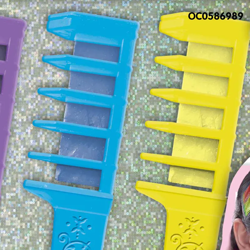 Wholesale Beauty Fashion Make up Plastic Hair Color Toy for Girls