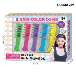 Wholesale Beauty Fashion Make up Plastic Hair Color Toy for Girls