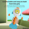Wholesale Montessori Baby Hand Shake Rattle Teether Silicone Chewing Plastic Baby Toy