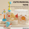 Wholesale Hand Shake Ring Rattle Silicone Baby Toys Teether