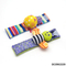 Infant Gift Early Educational Soft Plush Stuffed Toddler 3D Animal Baby Sock with Sensory Rattle Toy for Newborn Hand Wrist Foot
