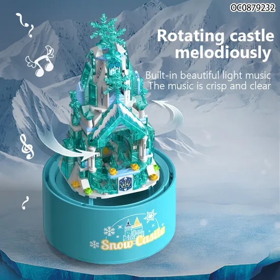 301PCS Wholesale Educational Montessori Music Plastic Building Blocks Creative Toy