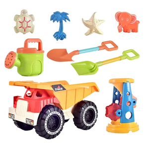 Wholesale Summer Sea Animals Silicone Construction Sand Truck Beach Plastic Outdoor Toys for Children
