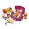Wholesale Simulation Food Pretend Barbecue Kids Role Play Pink Children's Plastic Mini Kitchen Eaducational Set Toy with Spray