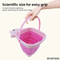 Wholesale Pink Animals Made Foldable Silicone Sand Fun Summer Beach Sand Toys for Kids