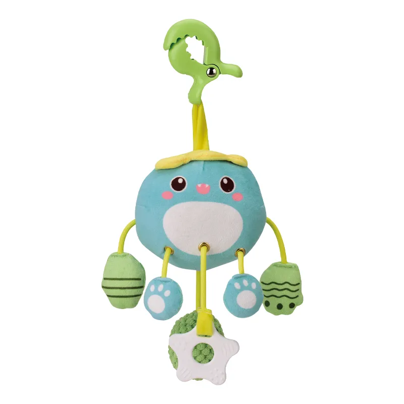 Baby Toys Hand Eye Coordination Training Rattle Plush Hanging Rattle Toys Crib Mobile 0-12 Months Boys Toy with Sound
