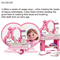 Wholesale Fashion Girls Beauty Products Make up Mirror Dressing Table Pretend Toy with Light and Music