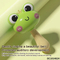 Cartoon Frog New Born Baby Bed Bell Music Toy Animals Rattle Snake for Baby Toys 0-12 Months with Sound