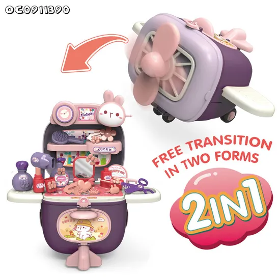 Wholesale Plastic Beauty Girls Makeup Mirror Girls Make up Play Toy Gift Set