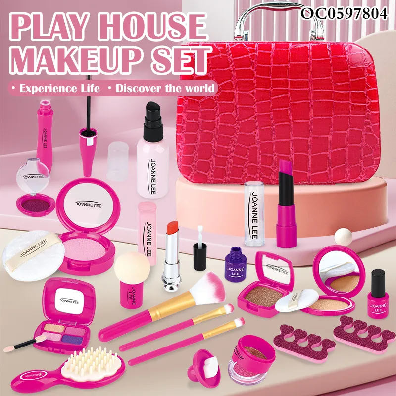 Wholesale Children's Pretend Cosmetic Beauty Makeup Girls Princess Gift Fashion Play Kit Cosmetic Set Toy for Girl