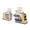 Small Children Games Home Supermarket Play Set Toy with Live Scanner POS Machine Cash Register Toy for Grocery Store