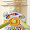 Multifunctional Montessori Battery Operated Toy Soothing Musical Steering Wheel Spinning Educational Activity Toy for Children