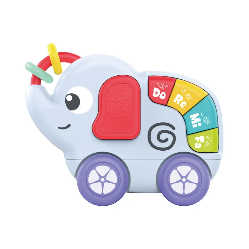 Cartoon Elephant Rattle Sensory Toys Montessori for Babies Girl Toys