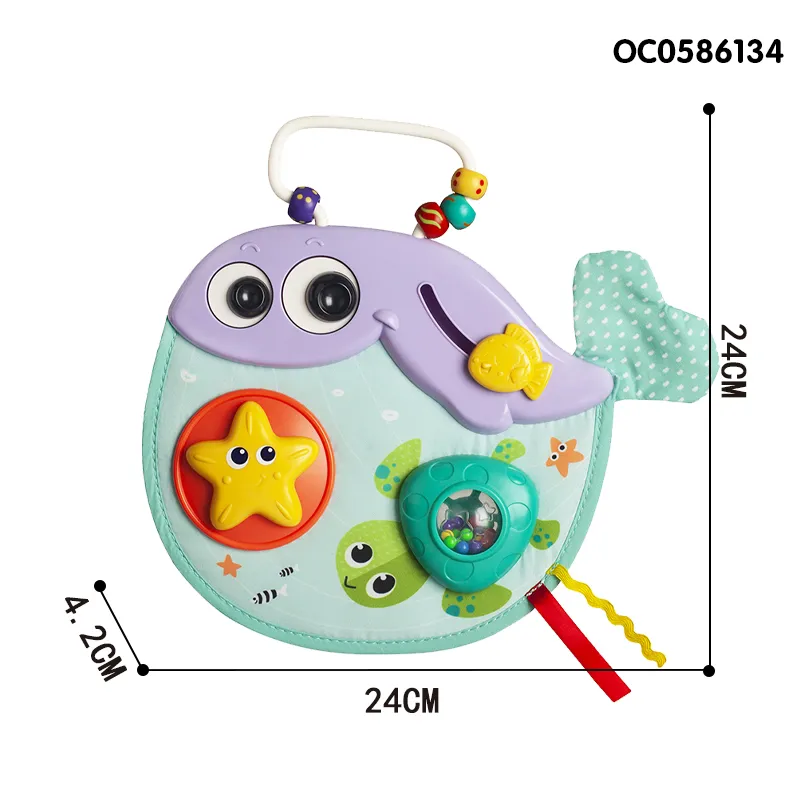 Baby Montessori Newborn Educational Rattle Sensory Toys
