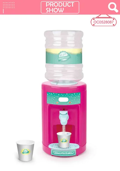 Wholesale Funny Mini Children's Plastic Kitchen Tool Appliance Drink Water Dispenser Small Toys for Kids Pretend Play