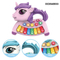 Wholesale Children Cartoon Horse Electronic Piano Educational Rainbow Keyboard Toy for Children