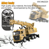 Wholesale Diecast Model Engineering Car Toy Series Alloy Model Scale Trucks with Light Sound