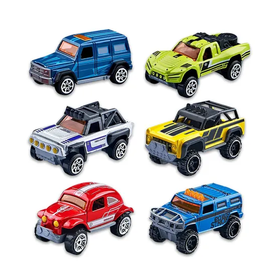 Wholesale off Road Antiques Alloy Model Racing Mini Metal Car 1: 64 Scale Toy for Kids