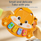 Wholesale Cartoon Children's Electronic Animal Baby Montessori Sensory Rainbow Keyboard Toy Portable Piano