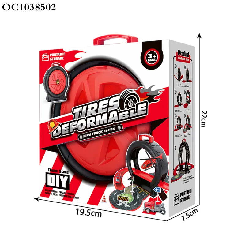 Wholesale Children Diecast Metal Track Parking Car Kids Race Track Toys Alloy Car