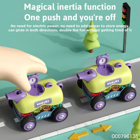 Wholesale Plastic Friction Mini Super Car Educational Toys for Kids