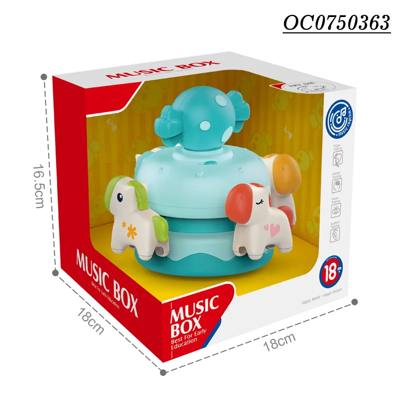 Wholesale Popular Animal Education Baby Cartoon Plastic Wind up Custom Toy for Kids