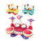 Wholesale Educational Happy Electronic Piano Keyboard Cheap Musical Instruments Toy Drum for Kids with Light