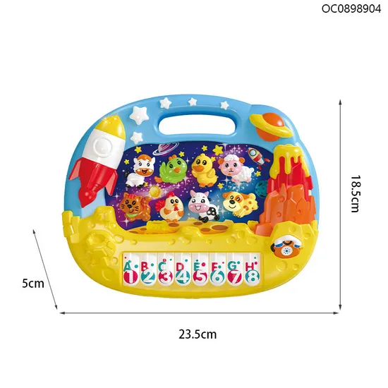 Wholesale Musical Instruments Baby Sensory Educational Electricpiano Keyboard Toy