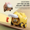 Wholesale 2PCS Cute Animal Friction Construction Plastic Mini Car Toy Set