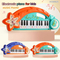 Wholesale Montessori Sensory Learning Electronic Organ Musical Instrument Piano Keyboard Toys for Kids