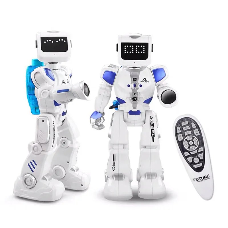 Wholesale Educational Engineering Electronic Remote Control Children's Robot Toy for Kids Learning with Musical Songs