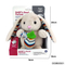 Wholesale Sensory Toy Animals Cute Bunny Custom Plush Long Ear Rabbit Stuffed Doll