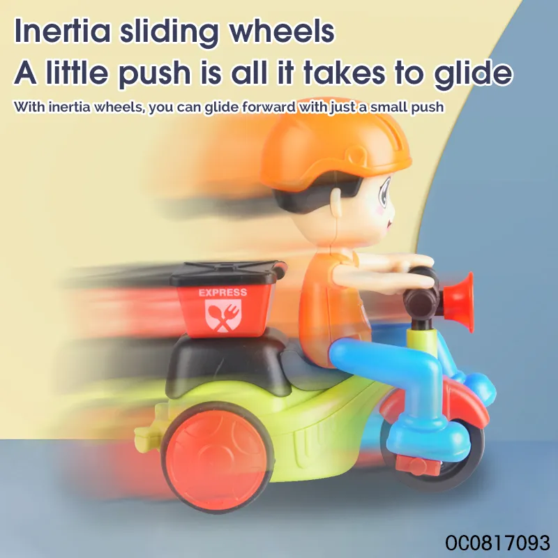 Wholesale Plastic Cheap 360 Spin Rotating Car Small Mini Friction Vehicle Toy