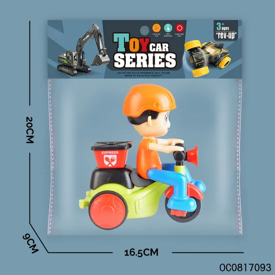 Wholesale Plastic Cheap 360 Spin Rotating Car Small Mini Friction Vehicle Toy