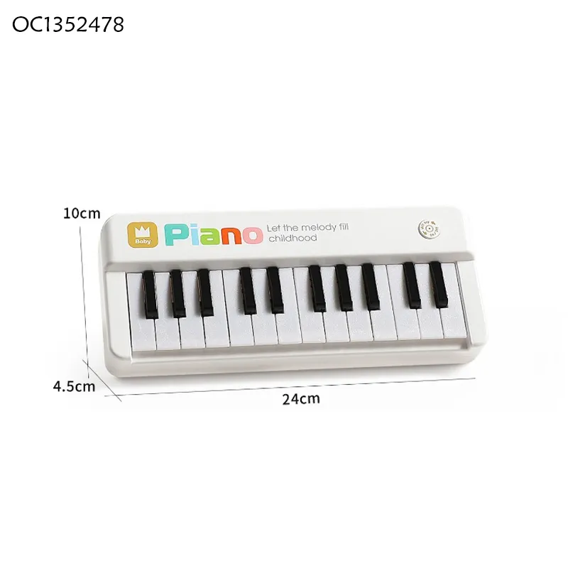 Wholesale Electronic Montessori Educational Musical Sensory Baby Baby Gift Piano Toy Keyboard with LED Light up