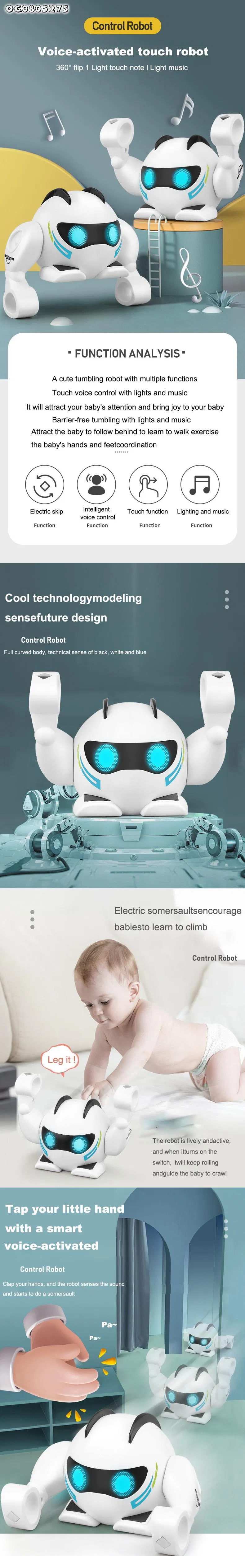 Wholesale Singing Dancing Touch Sensor Smart Educational Musical Intelligent Smart Robot