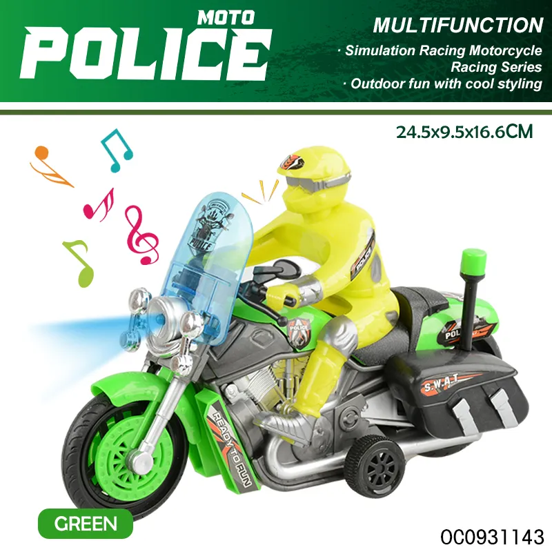 Wholesale Children Light up and Sound Friction Mini Motorcycle Toys Vehicle Model Kids