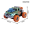 Wholesale 6 Pieces 360 Rotating Friction off Road Children's Kids Plastic Toy Car with Music Light