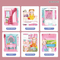 Wholesale Children's Dress Model Set Baby Girl Toys DIY Miniature Doll House Set