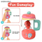 Wholesale Children Stuffed Pretend Play Preschool Custom Design Weighted Plush Juicer Toy