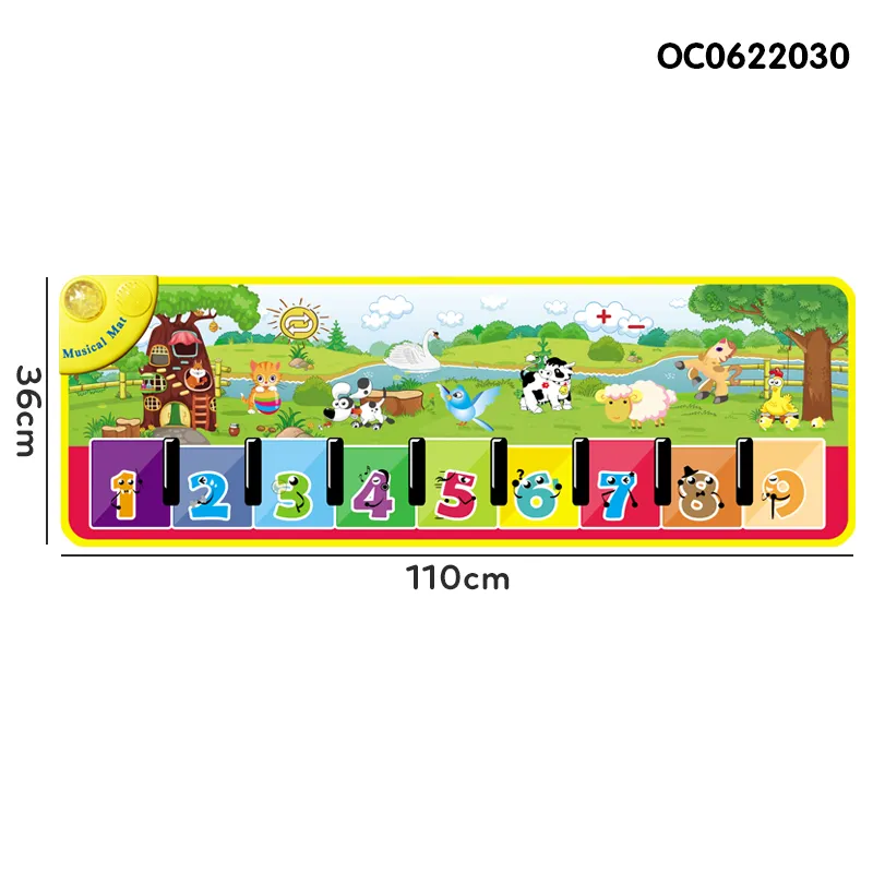 Wholesale Montessori Musical Instruments Piano Keyboard Light-up Keyboard Toy
