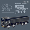 Wholesale Miniature Construction Model 8 Pieces Model Friction Transport Car Toy Truck