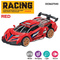 Wholesale Miniature Children's 6 PCS Friction Race Baby Toy Car for Kids with Sound Light