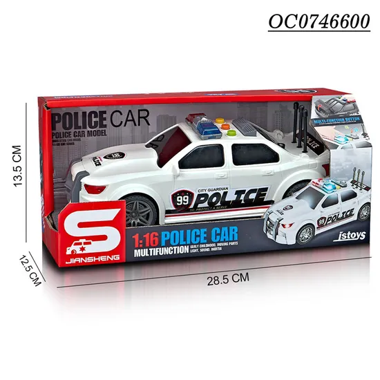 Wholesale Plastic Children Mini Friction Car Toys Model for Kids with Light Sound