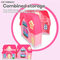 Wholesale Portable Preschool DIY Miniature Children Small Plastic Toys Fold up Mini Doll House