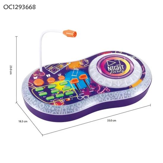 Wholesale Electronic Quality Musical Instruments Battery Operated Music Box Toys Drums Set
